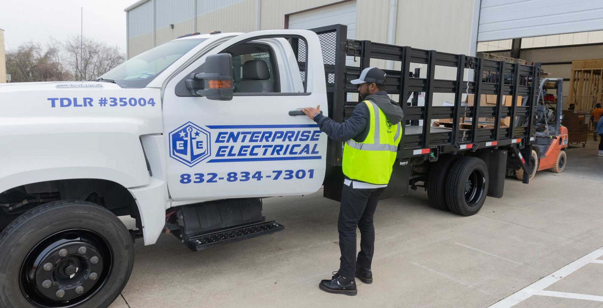 enterprise electrical service truck